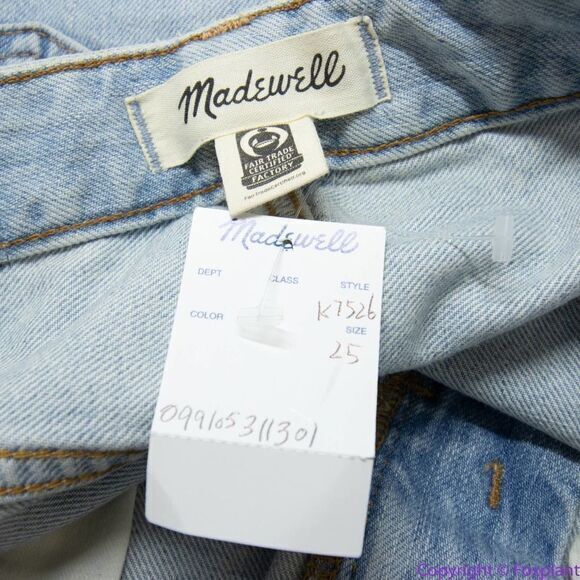 NEW‎ Madewell The Curvy Perfect Vintage Jean in Fitzgerald Wash, 25 - Picture 12 of 16